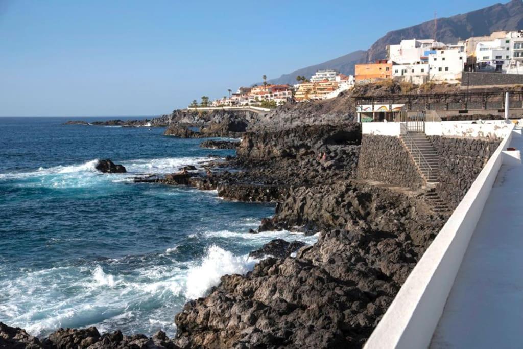 First Line Ocean View Studio Puerto de Santiago  Εξωτερικό φωτογραφία