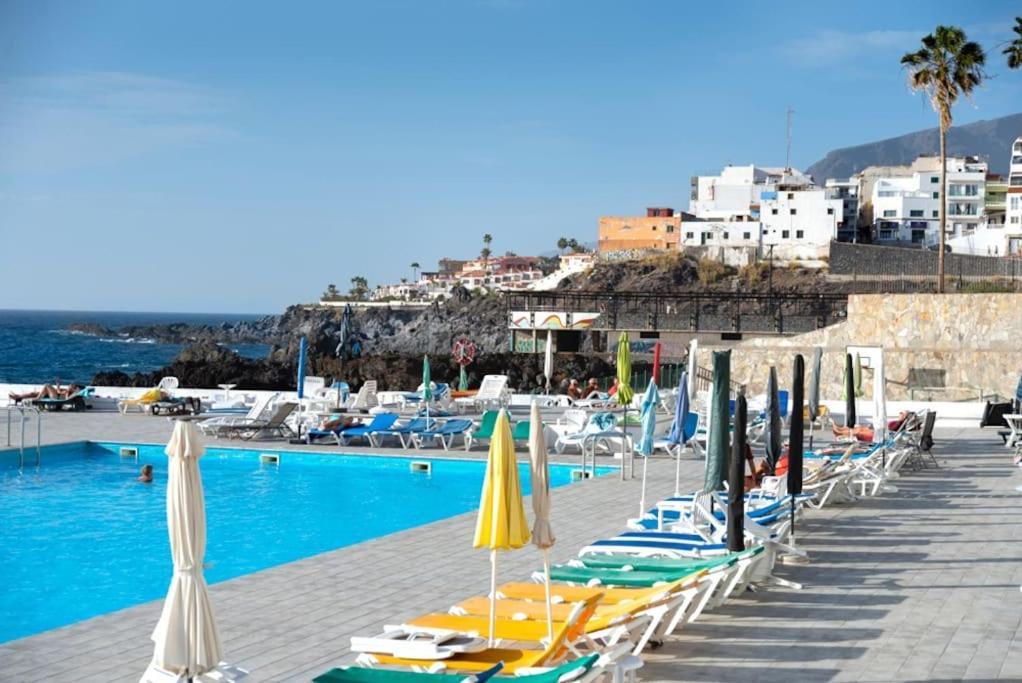 First Line Ocean View Studio Puerto de Santiago  Εξωτερικό φωτογραφία