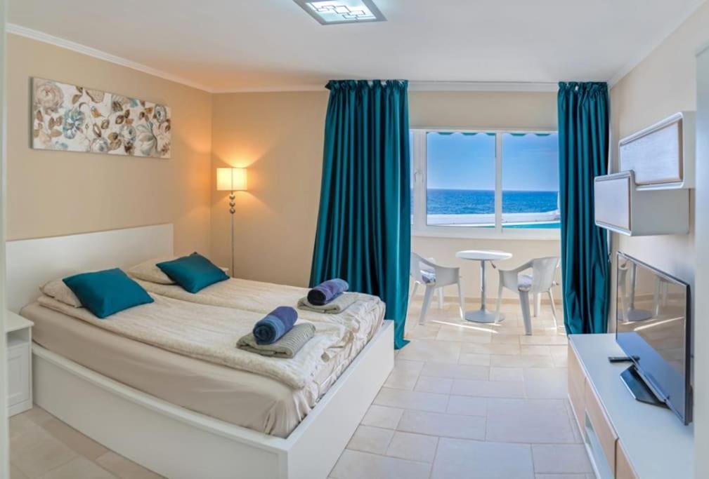 First Line Ocean View Studio Puerto de Santiago  Εξωτερικό φωτογραφία